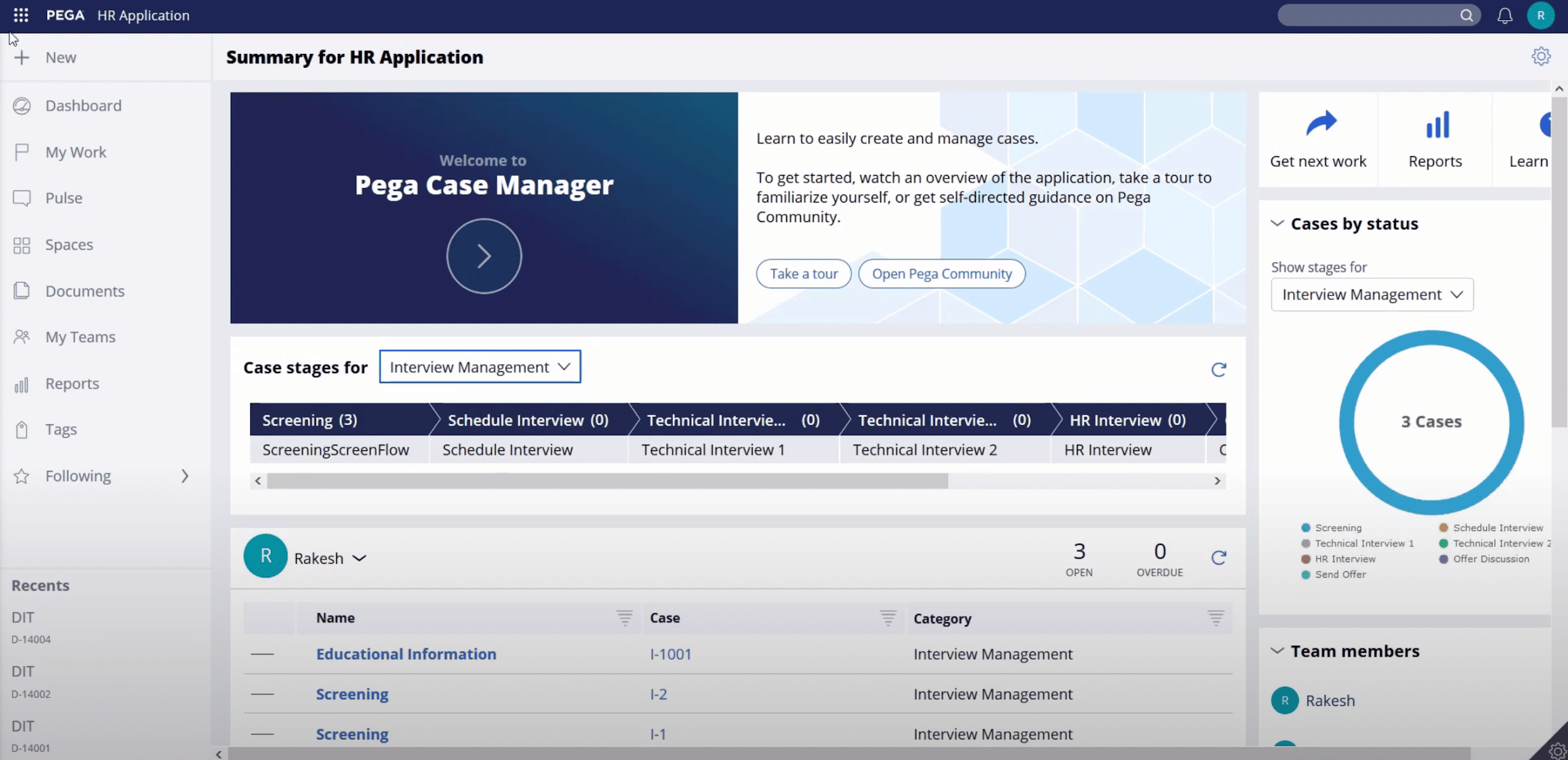 a web version of the process model