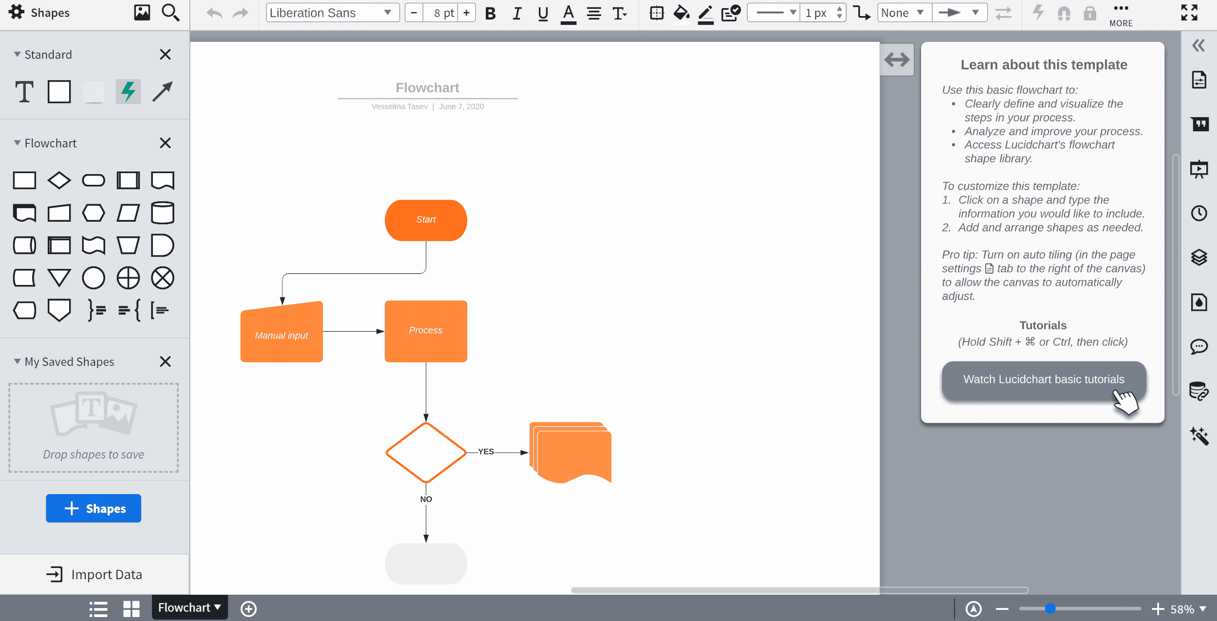 business process mapping with lucidchart