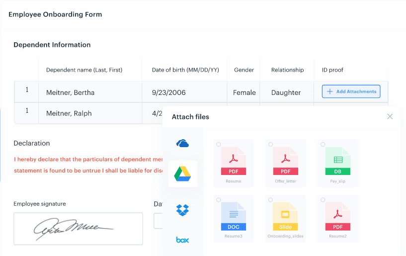 Image showing how awesome Kissflow is for employee onboarding