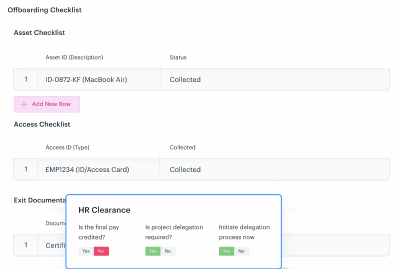 employee offboarding checklist