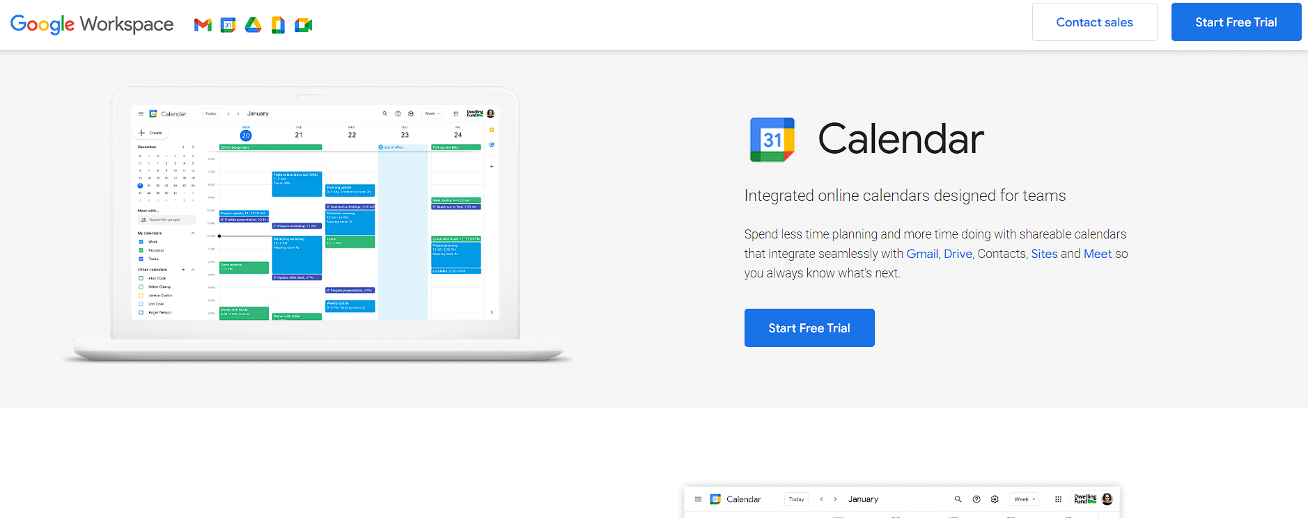 project management calendar - google calendar