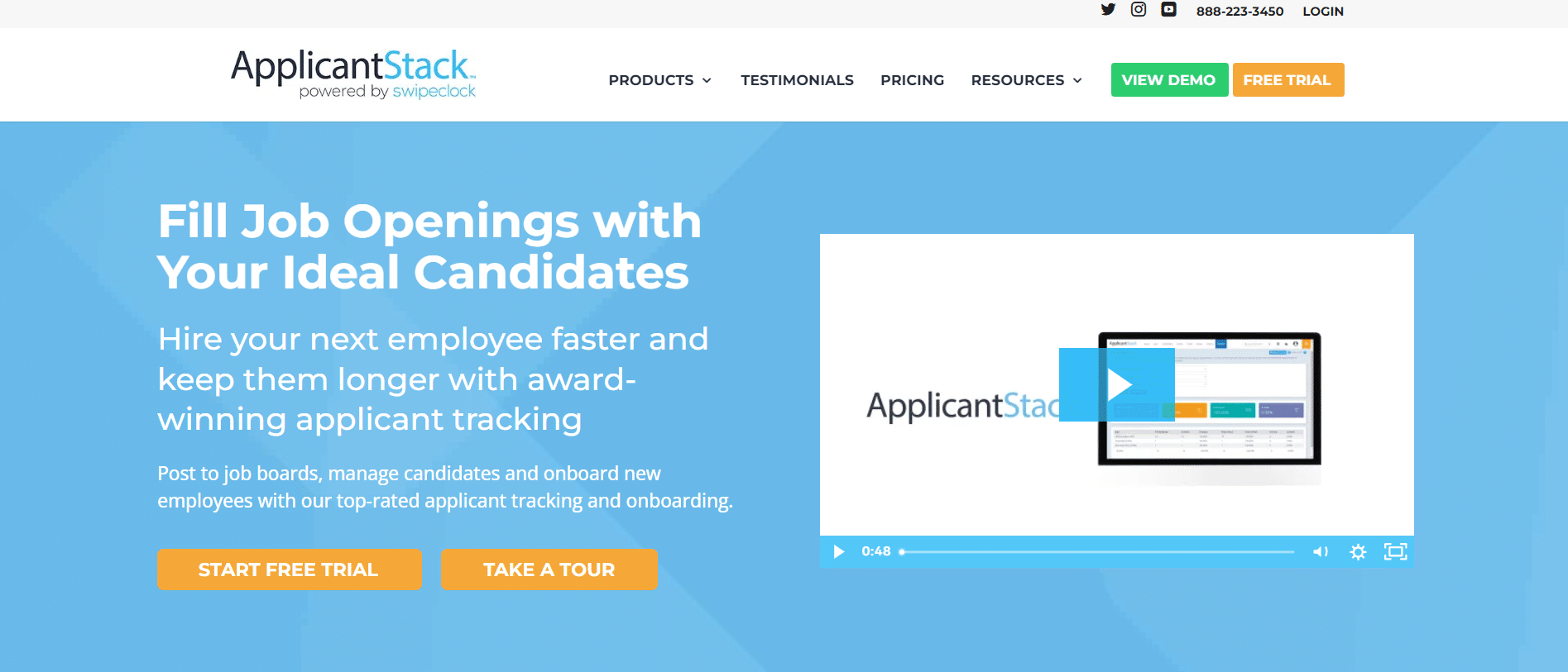 ApplicantStack - hr software