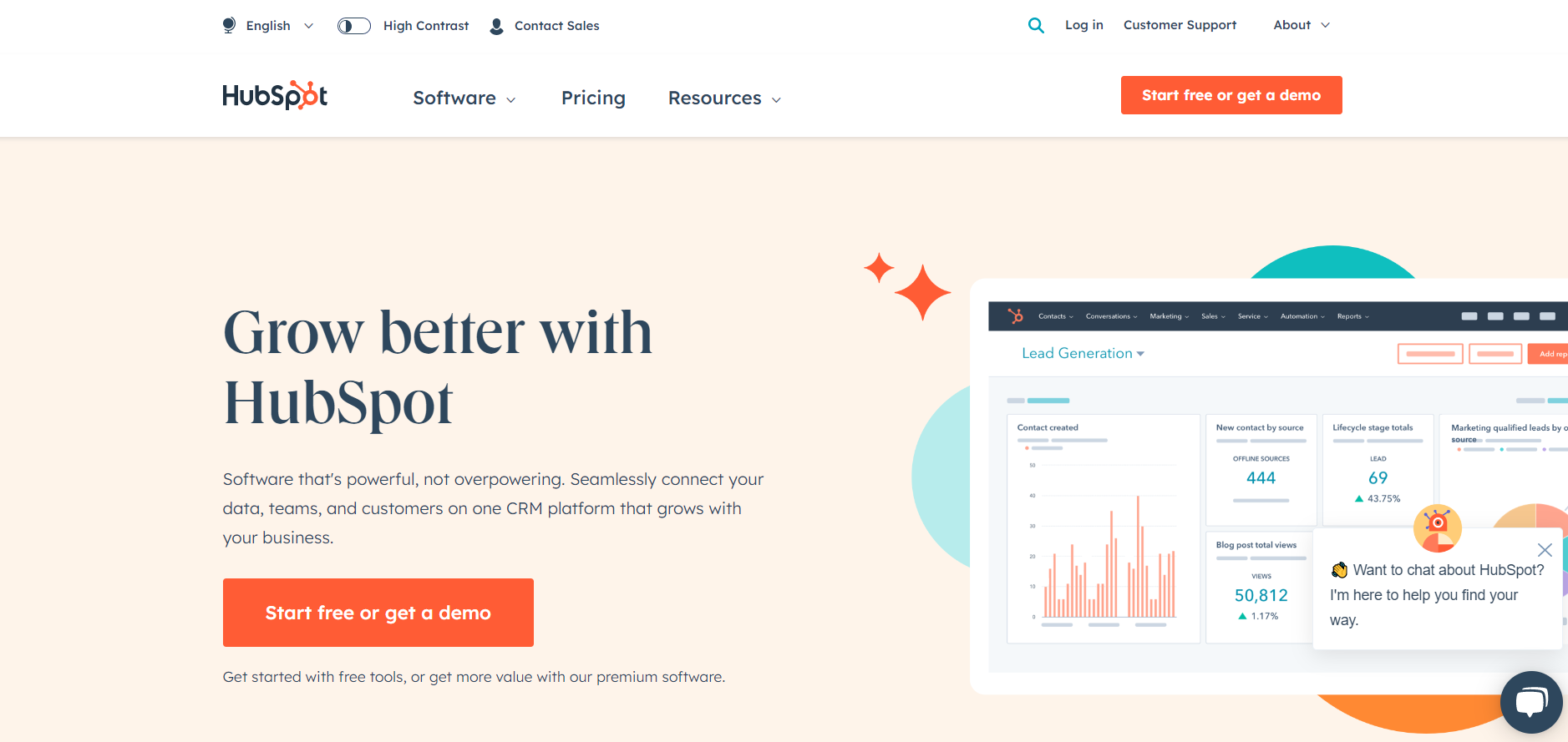 HubSpot SaaS Application